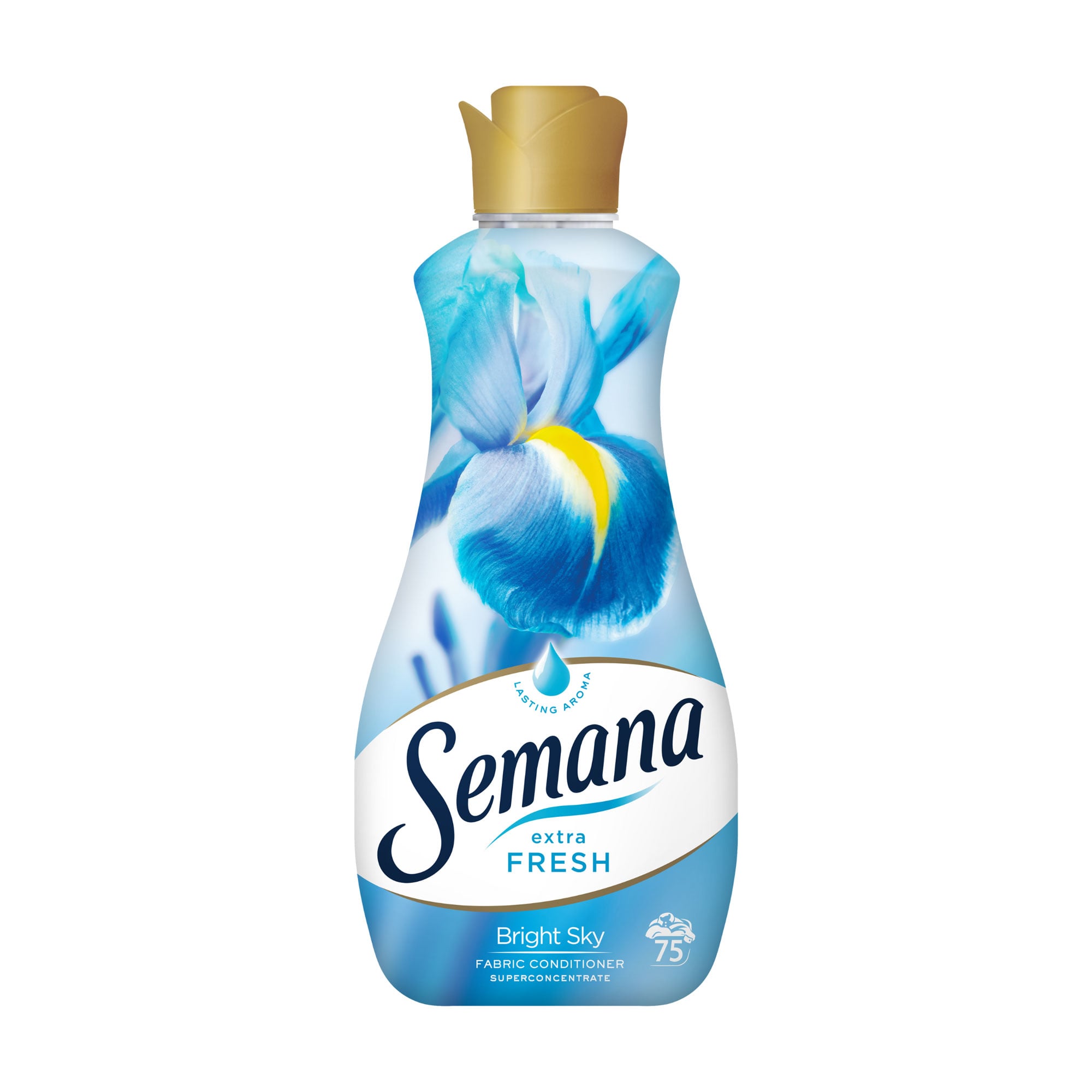 Кондиціонер для білизни Semana Extra Fresh Bright Sky, 75 циклів прання, 1.5 л